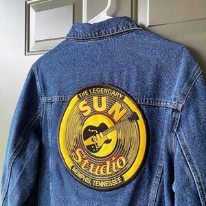 NEW The Legendary SUN STUDIO MEMPHIS Tennessee Jean Jacket Unisex Size S